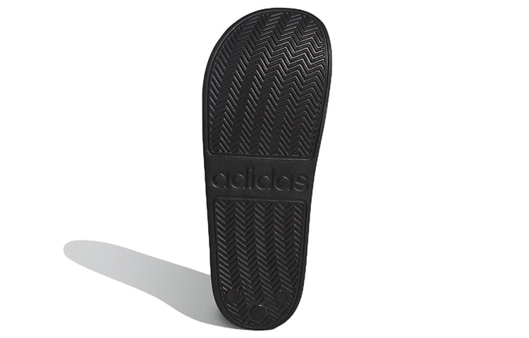 adidas Adilette Cozy Wear-Resistant White Unisex Slippers 'White Red Black' FZ7324
