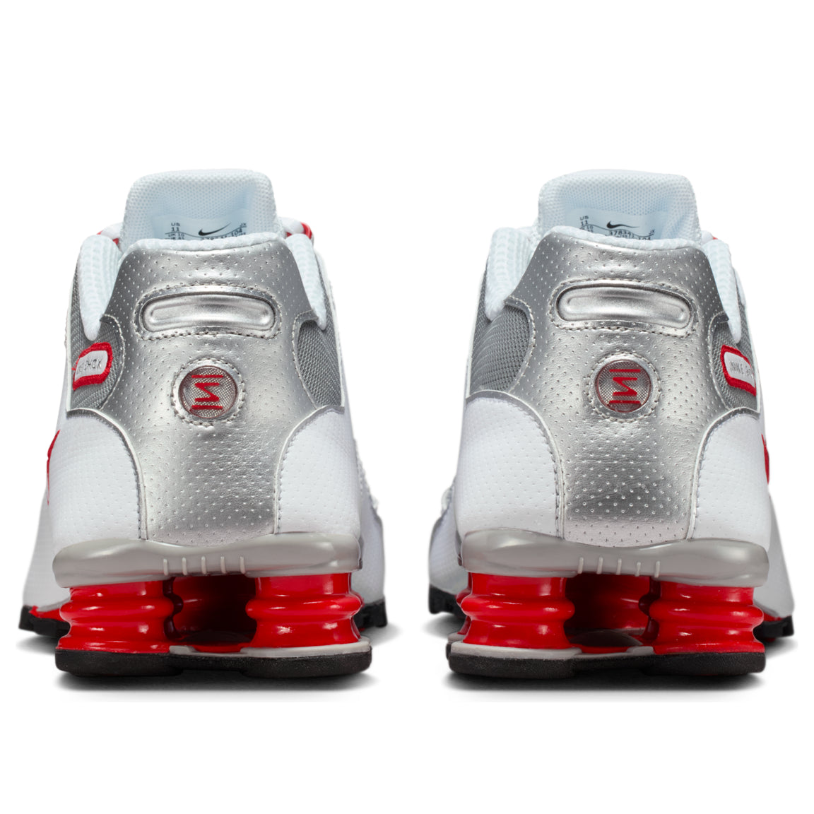 Nike Shox NZ 'White Sport Red Cool Grey' 378341-104