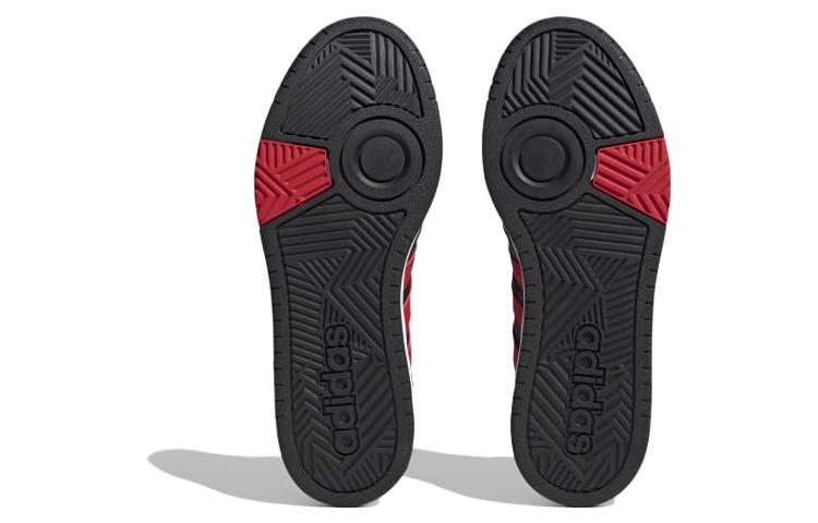 adidas Hoops 3.0 Mid 'Black Scarlet' ID9835