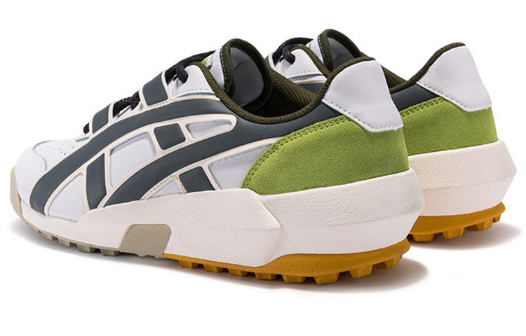 Onitsuka Tiger Big Logo Trainer 'White Grey Green' 1183B766-100