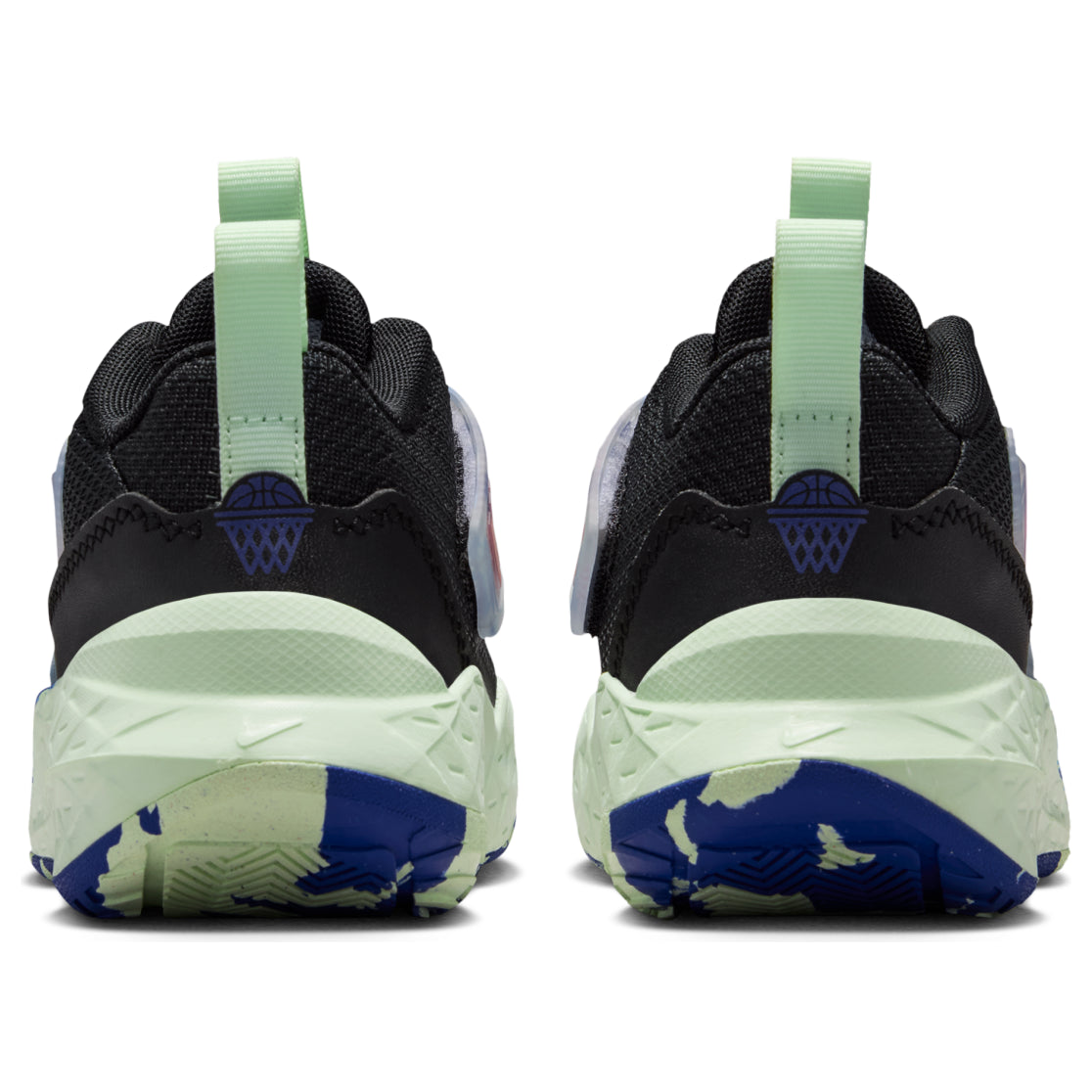 (PS) Nike Team Hustle D 12 'Black Royal Volt Bright Crimson' IQ0814-001