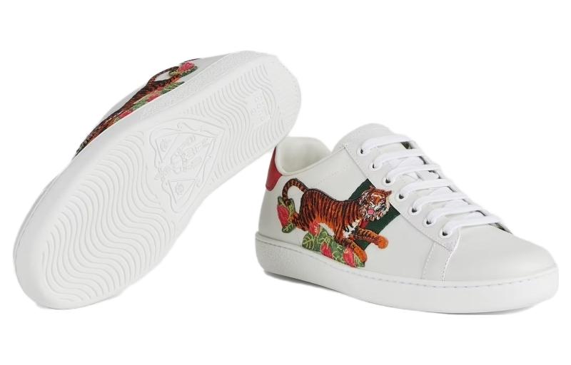 (WMNS) Gucci Ace 'Tiger Patch' 687620-0FI60-9080