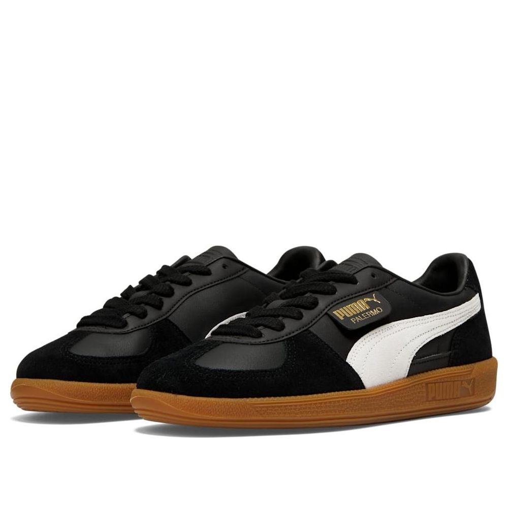 PUMA Palermo Leather 'Black Feather Grey Gum' 396464-03