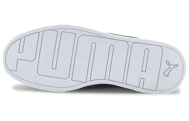 (WMNS) PUMA Skye Clean Casual Board Shoes White/Black 380147-04