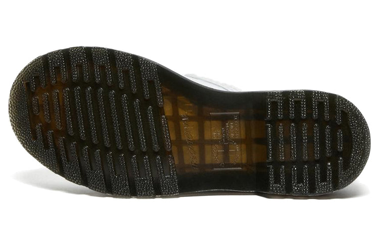 (WMNS) Dr. Martens 1460 Patent Croc Emboss Leather Boots 'White' 26855100