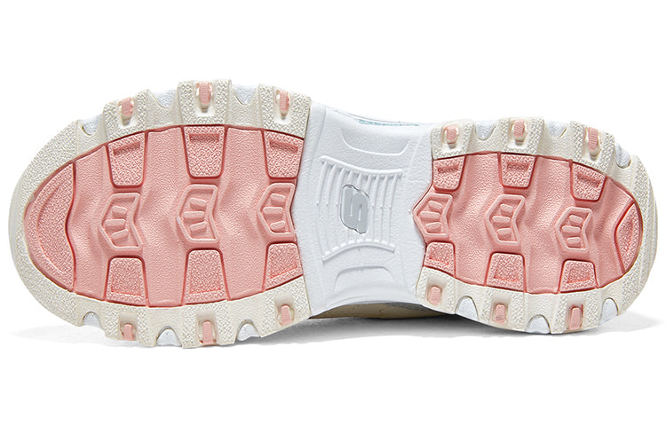 (GS) Skechers Dlites Shoes 'Beige Grey' 319001L-NTMT