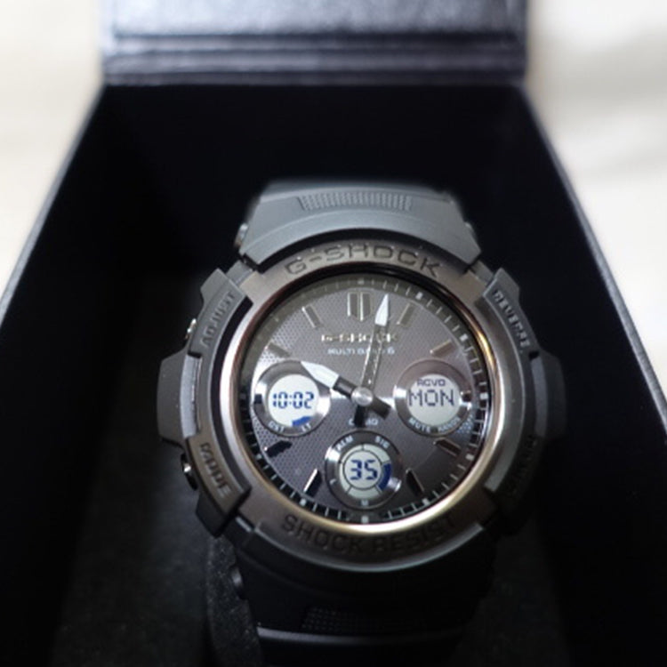 CASIO G-Shock Analog-Digital 'Black' AWG-M100SBB-1AJF