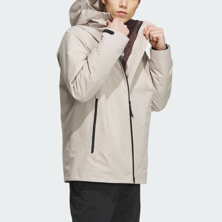 adidas Terrex 3-In-1 Rain.Rdy Reversible Jacket 'Beige' IL8969