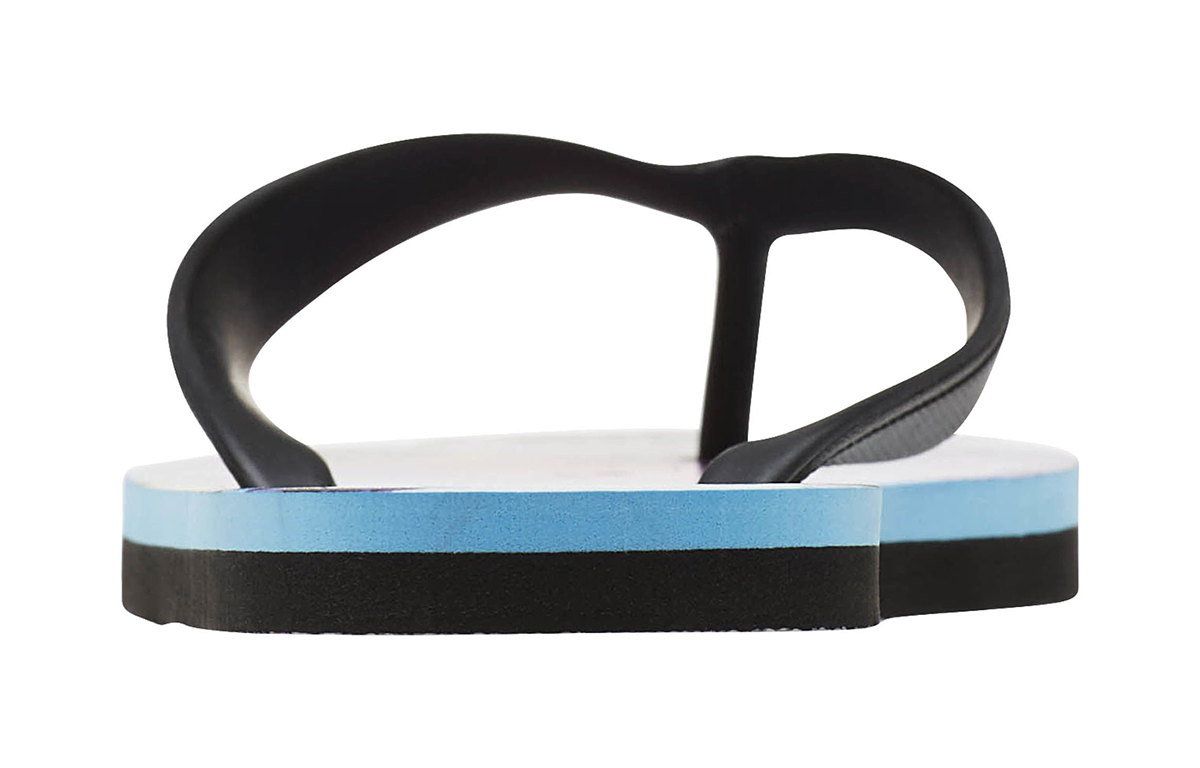 (WMNS) Reebok Others Sports slippers 'Black Blue' BD5213