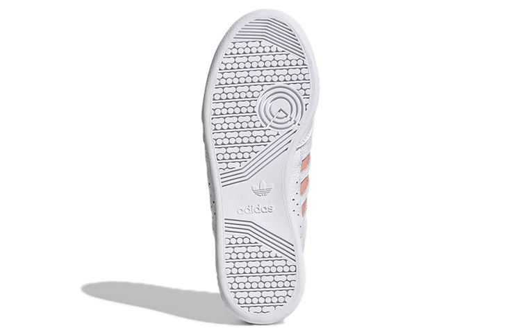 (WMNS) adidas Continental 80 Stripes 'White Orange' H06589