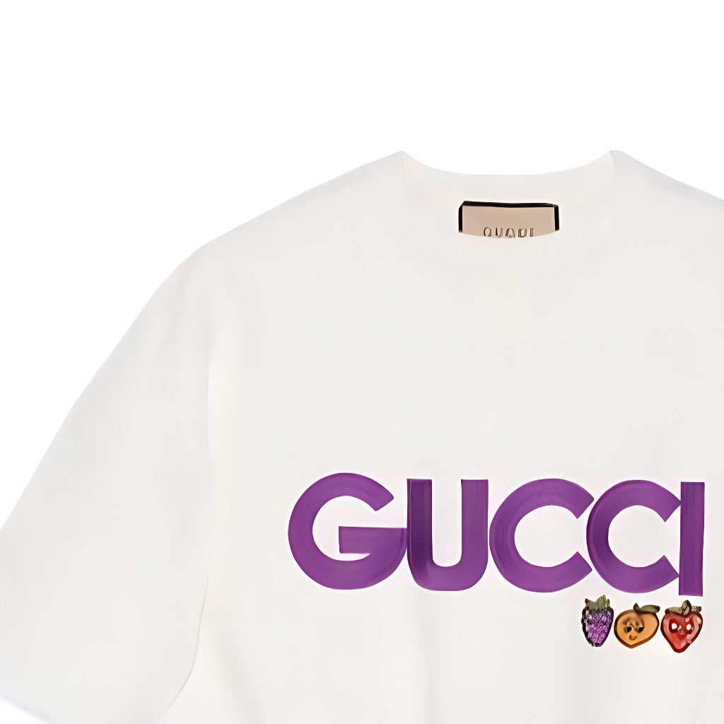 (WMNS) Gucci Cotton Jersey Sweatshirt With Patch 'Off White' 773722-XJF8P-9088