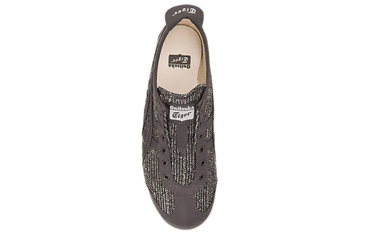 (WMNS) Onitsuka Tiger Mexico 66 Slip-On 'Black' 1182A046-002