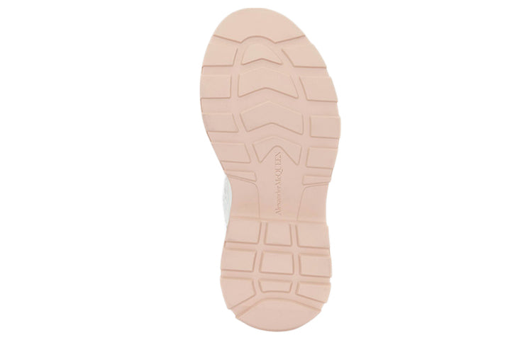 (WMNS) Alexander McQueen Tread Slick Boot 'White Pink' 633900WHYK39402