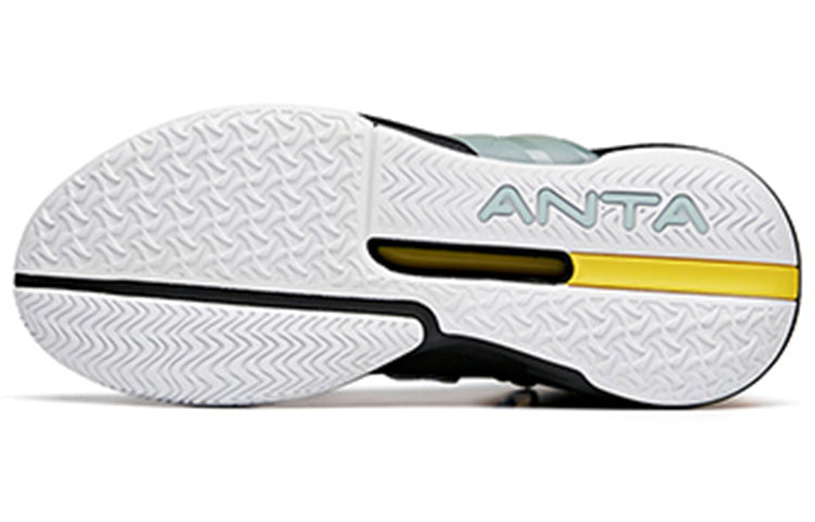 ANTA Shock the Game 4.0 Fleeced High Top 'Black Green Orange' 112041650-2
