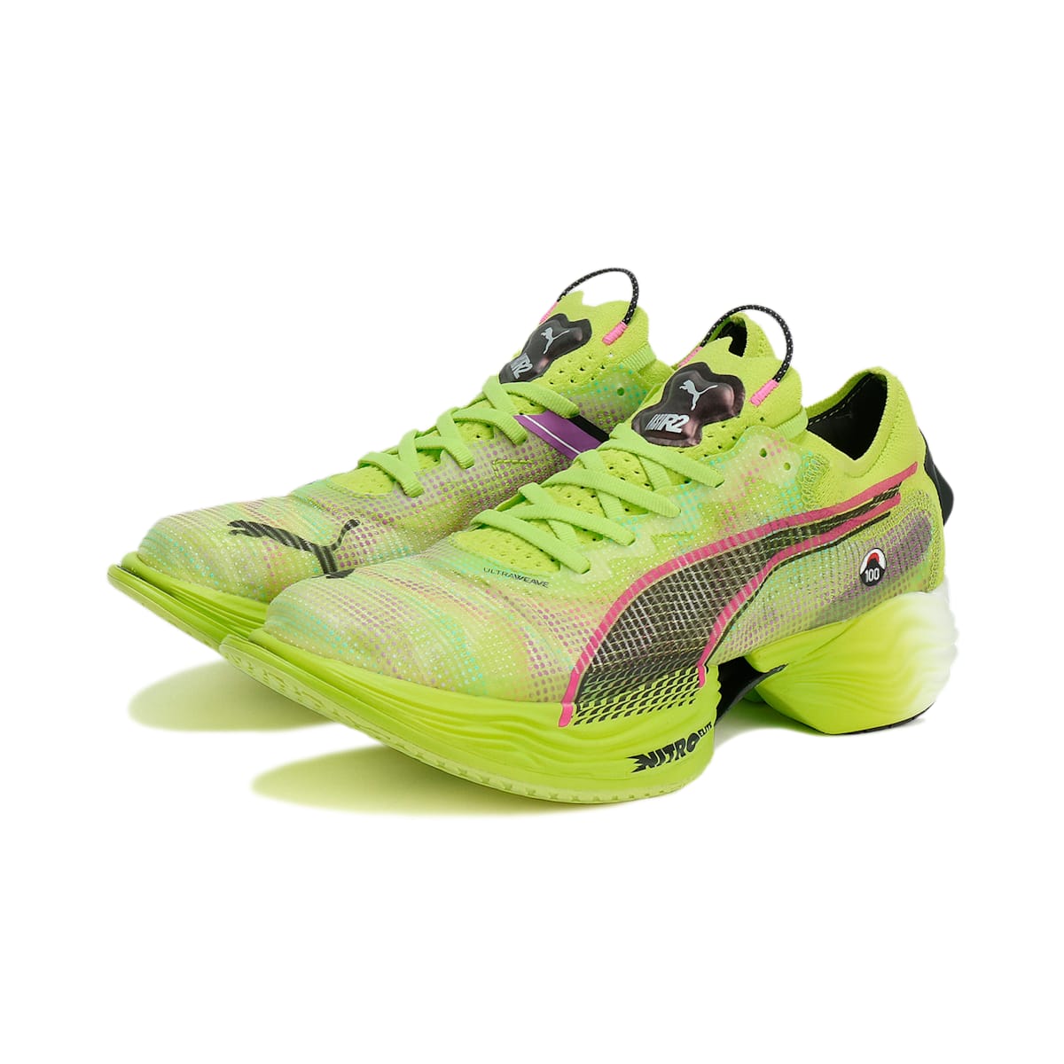 PUMA Fast-R Nitro Elite 2 Ekiden 'Lime Pow Pink' 380092-01