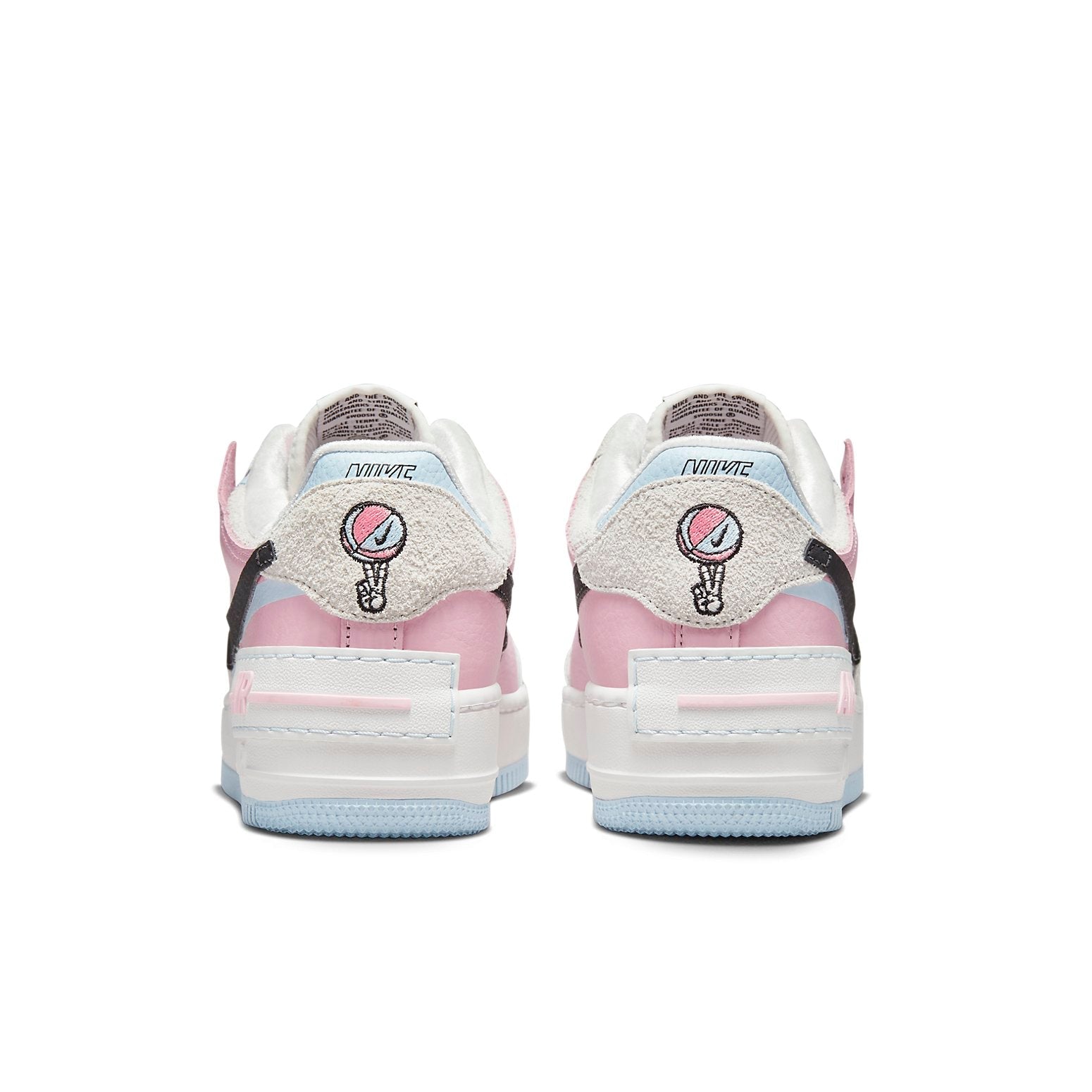 (WMNS) Nike Air Force 1 Shadow 'Hoops Pack - Medium Soft Pink' DX3358-100