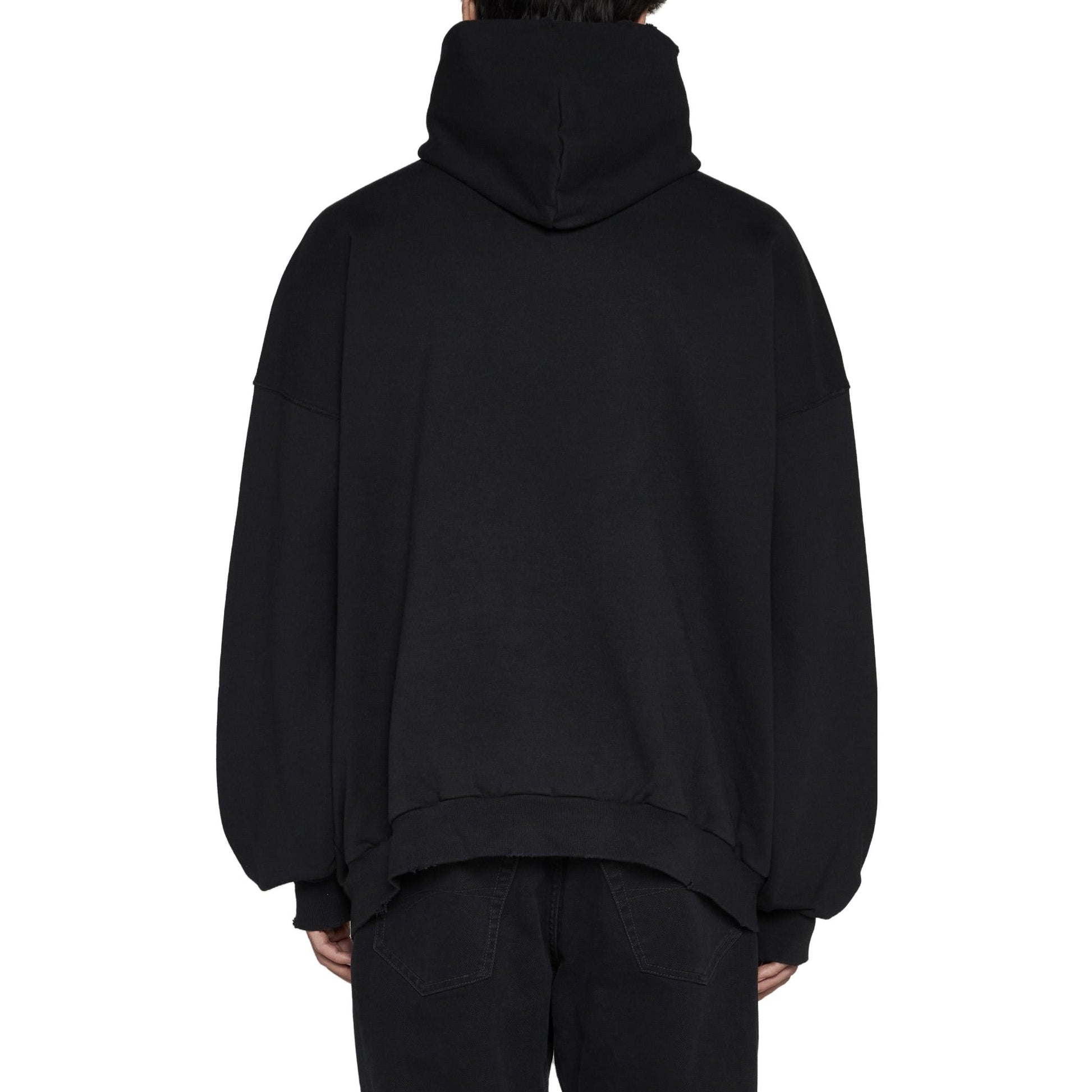 Balenciaga Bal.Com Popover Hoodie 'Black' 739024TOVN98151