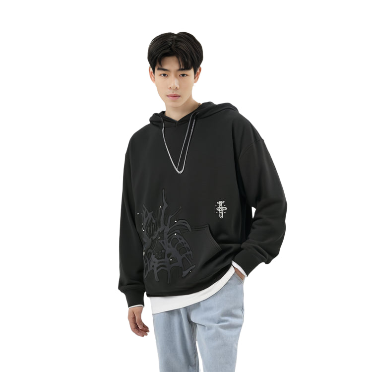 Travis Scott Cactus Jack FW22 Studded Hoodie 'Black' TS-22FW007