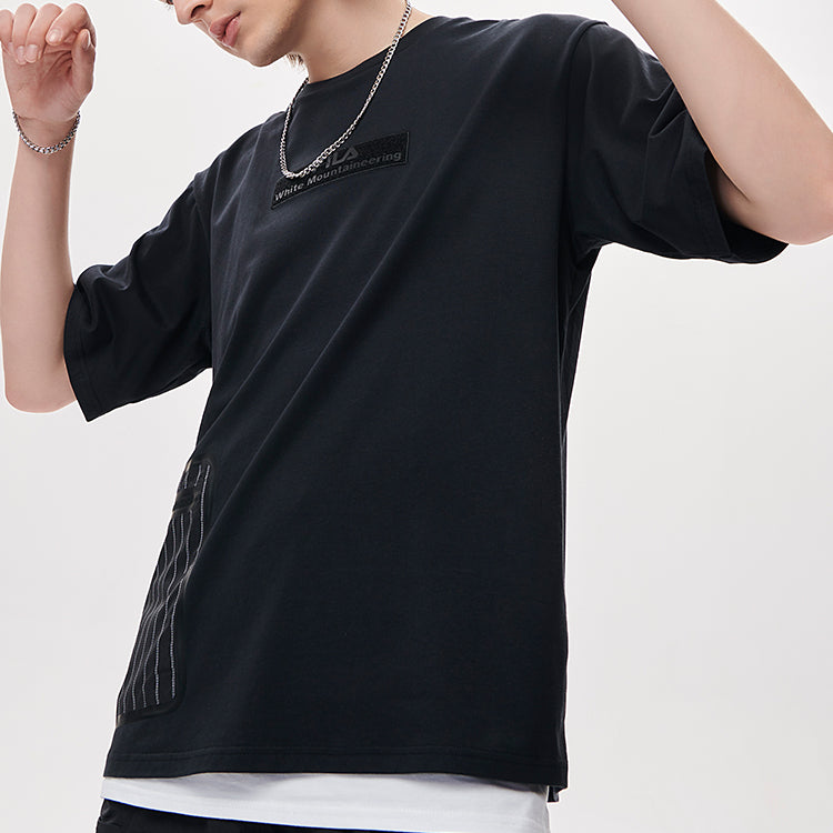 FILA FUSION x White Mountaineering Tee T11M137105F-BK