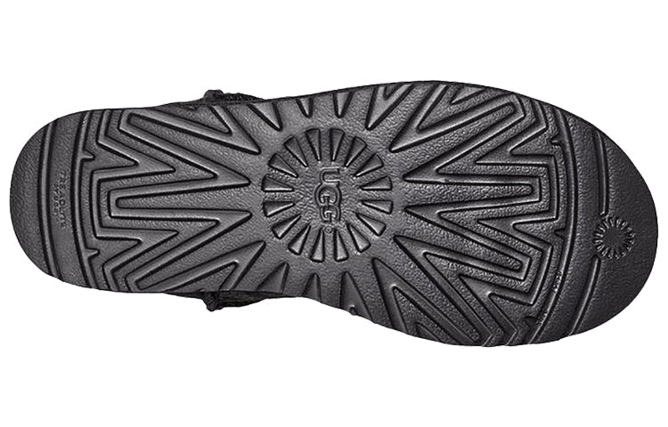 (WMNS) UGG Classic Mini Sparkle Graffiti 1107034-BLK