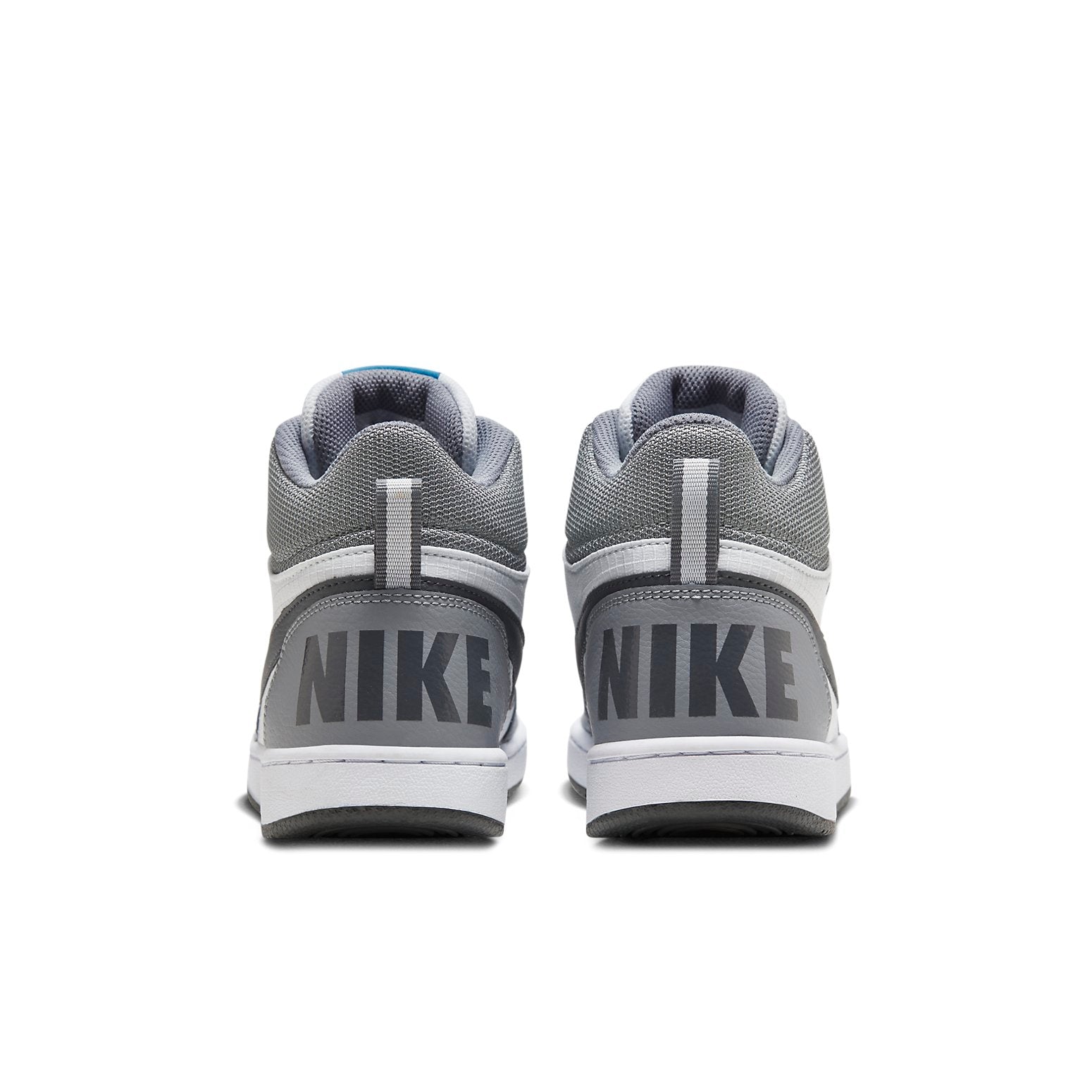 (GS) Nike Court Borough Mid 'Cool Grey Anthracite' 839977-009