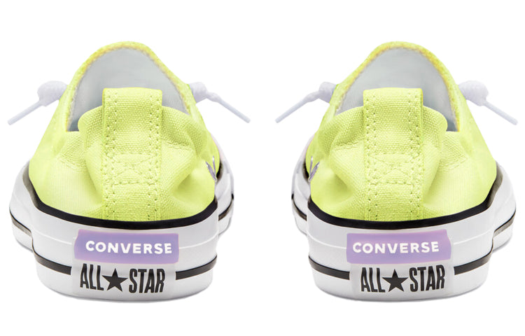 (WMNS) Converse Chuck Taylor All Star Shoreline Slip-On Fluorescence Yellow Sneakers 567732F