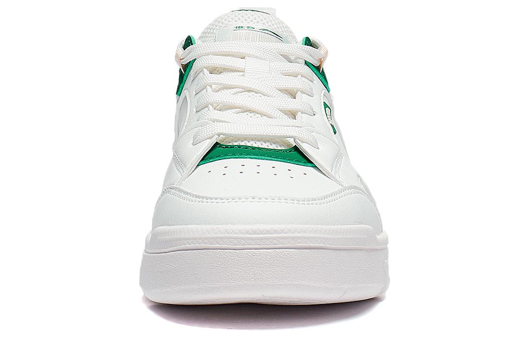 (WMNS) Li-Ning Common 80s 'White Grey Green' AGCT228-1