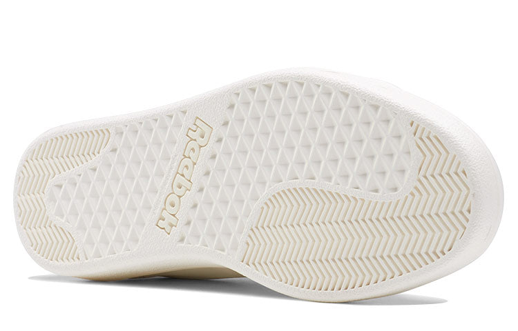 Reebok Court Series 1 Non-Slip Shock Absorption Low Tops Casual Skateboarding Shoes White GW2731