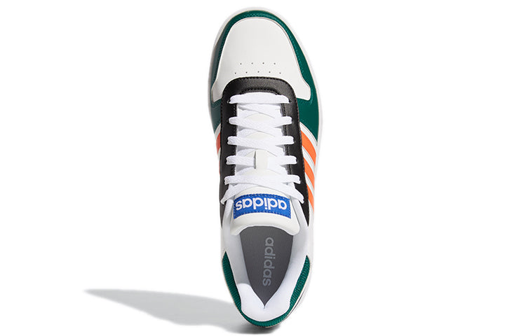 adidas Hoops 2.0 'White Green Orange' GY5898
