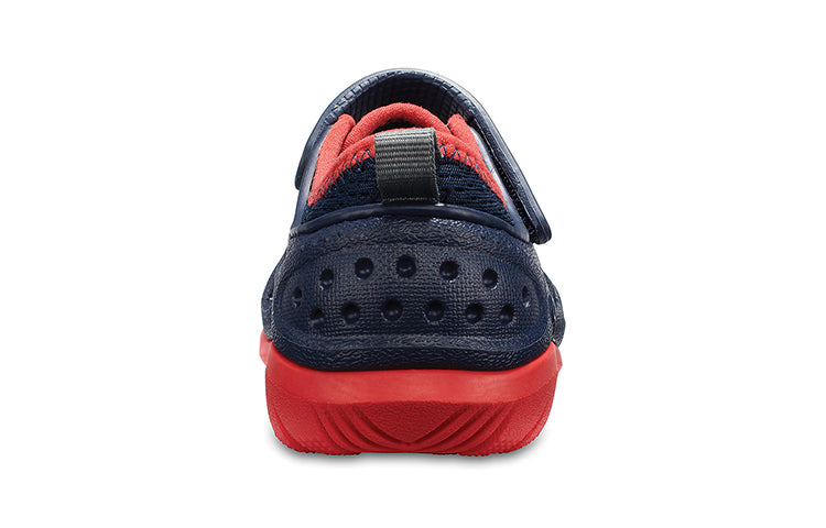(GS) Crocs Swiftwater Play Shoes 'Navy Red' 204989-410