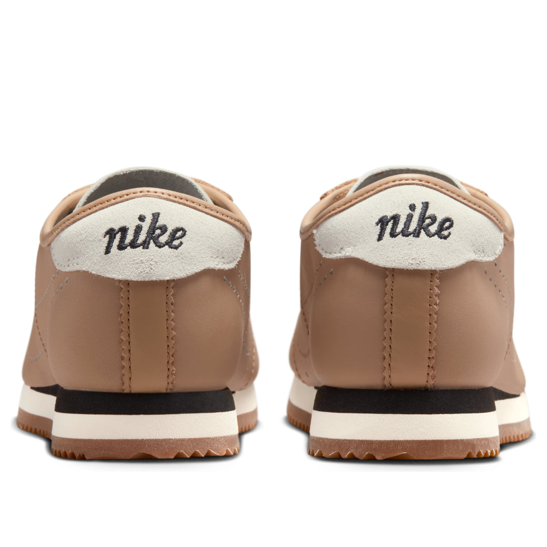 (WMNS) Nike Cortez Leather 'Pale Shale Sail Perforated Swoosh' HQ1841-200