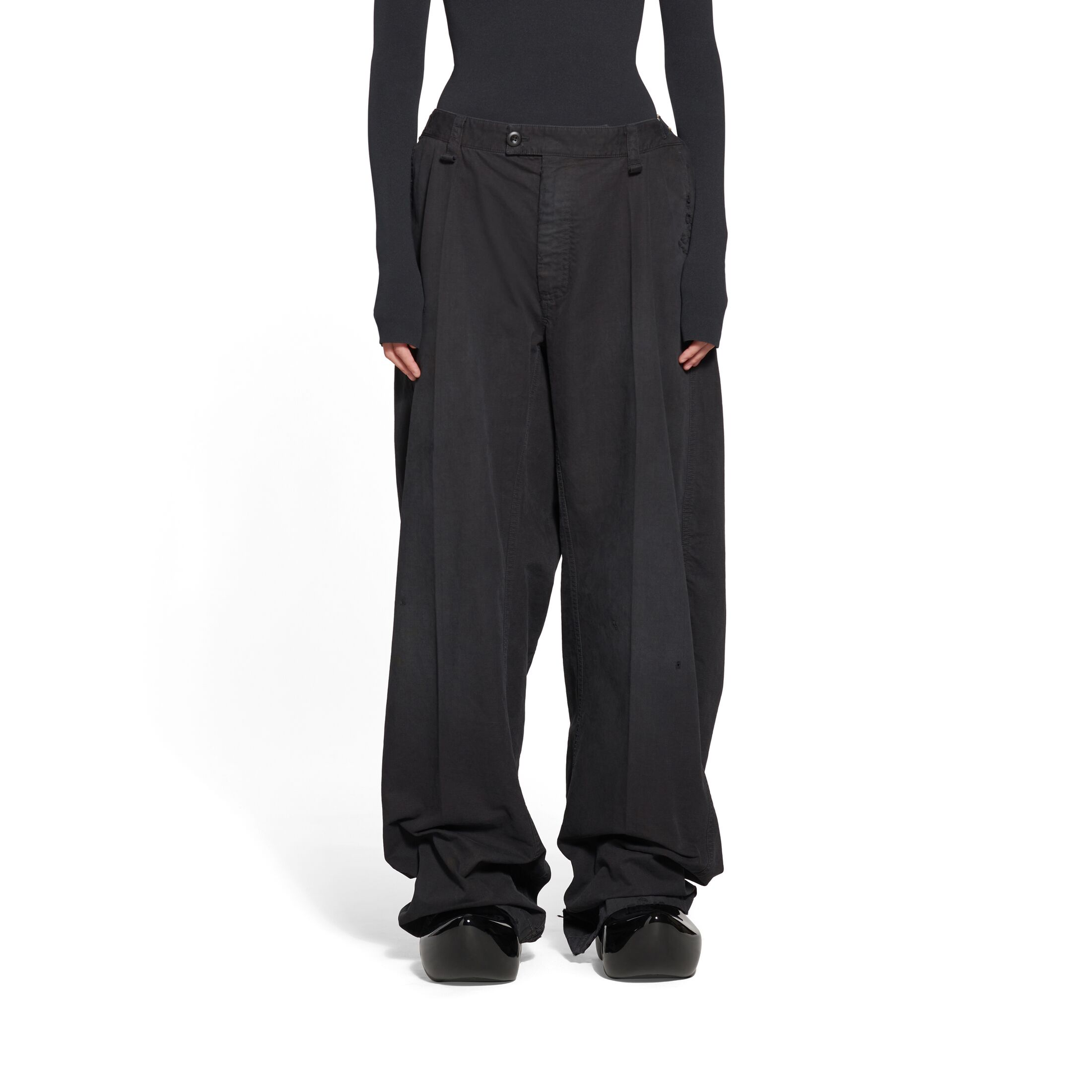 Balenciaga Minimal Cargo Pants 'Black' 746509TKP271000