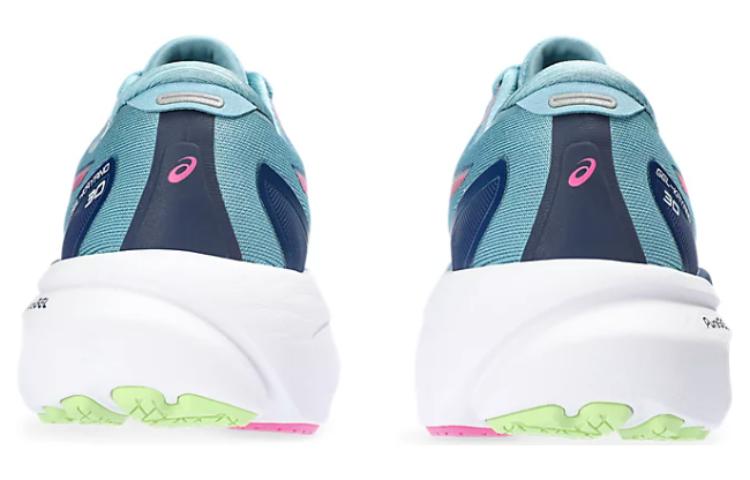 (WMNS) ASICS Gel-Kayano 30 Wide 'Gris Blue Lime Green' 1012B503-402