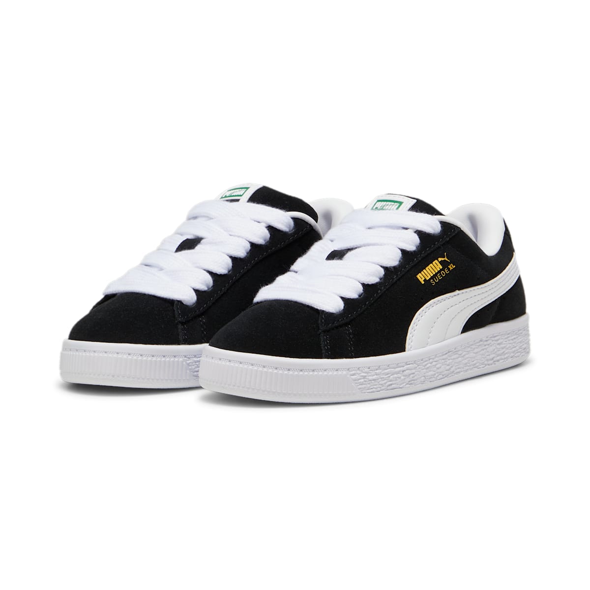 (PS) PUMA Suede XL 'Black White' 396578-02