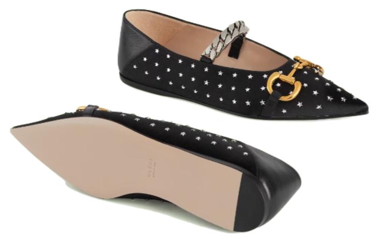 (WMNS) Gucci Lovelight Flat Ballet Shoes 707697-KND90-1000