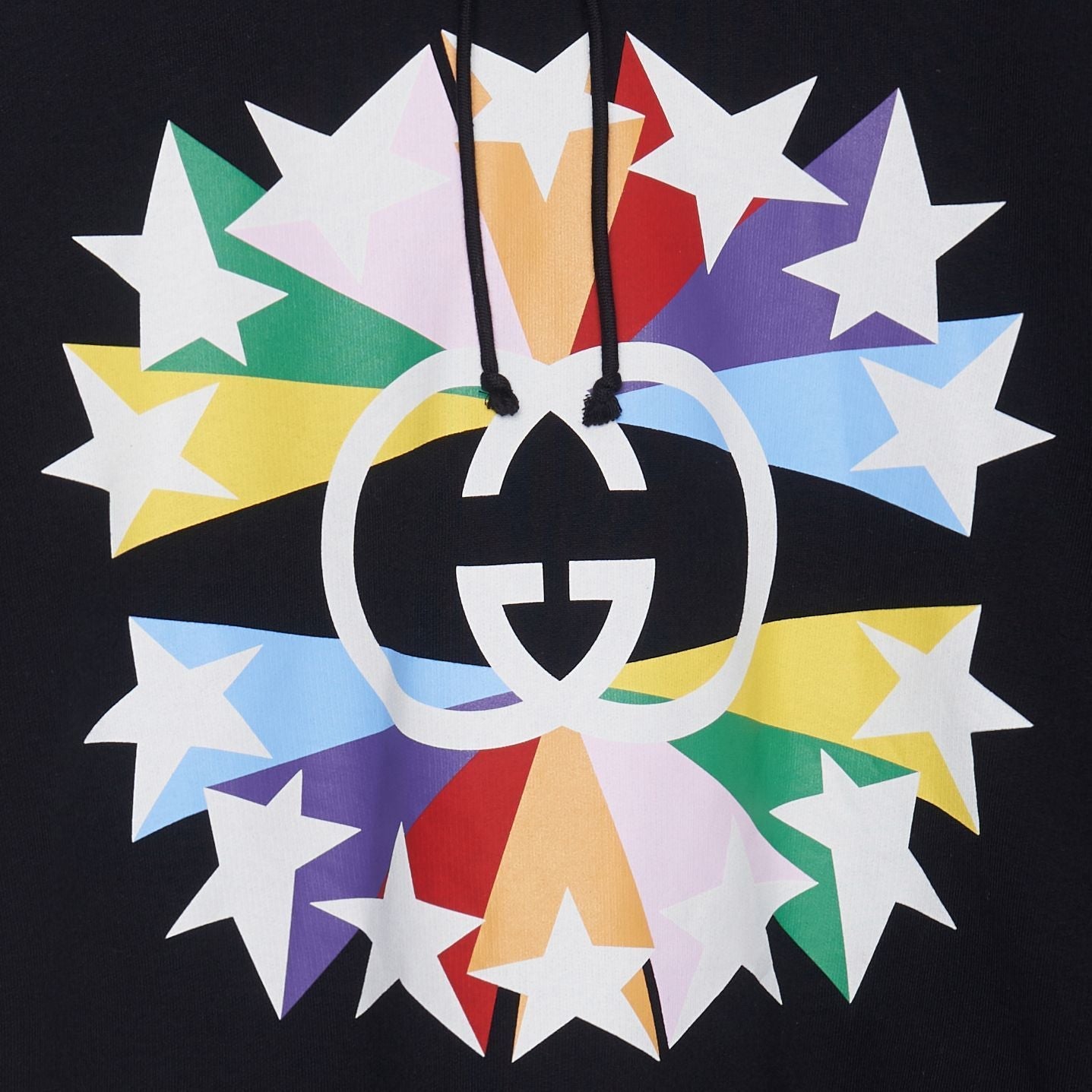 Men's Gucci FW21 Full Print Interlock Double G Printing Cotton Black 646953-XJDNJ-1082