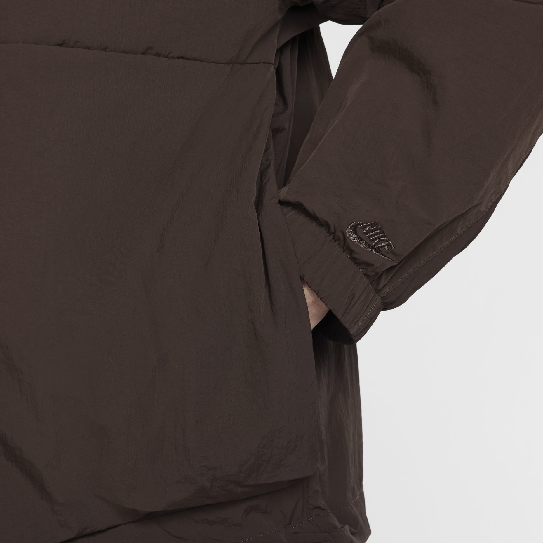 Nike Tech Jacket Asia Sizing 'Baroque Brown' FZ0715-237