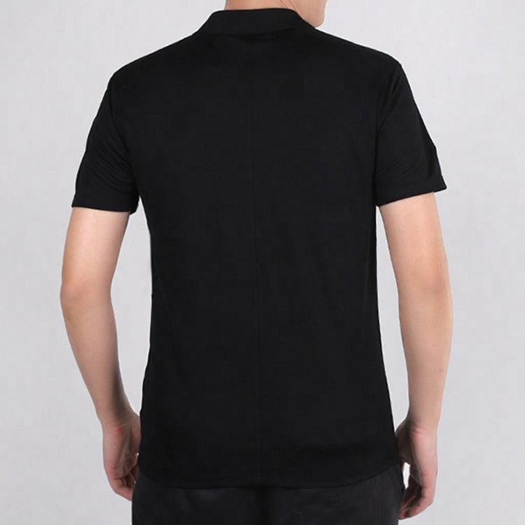 Nike Dri-Fit Slim Fit Version Golf lapel Short Sleeve Polo Shirt Black BV0359-010