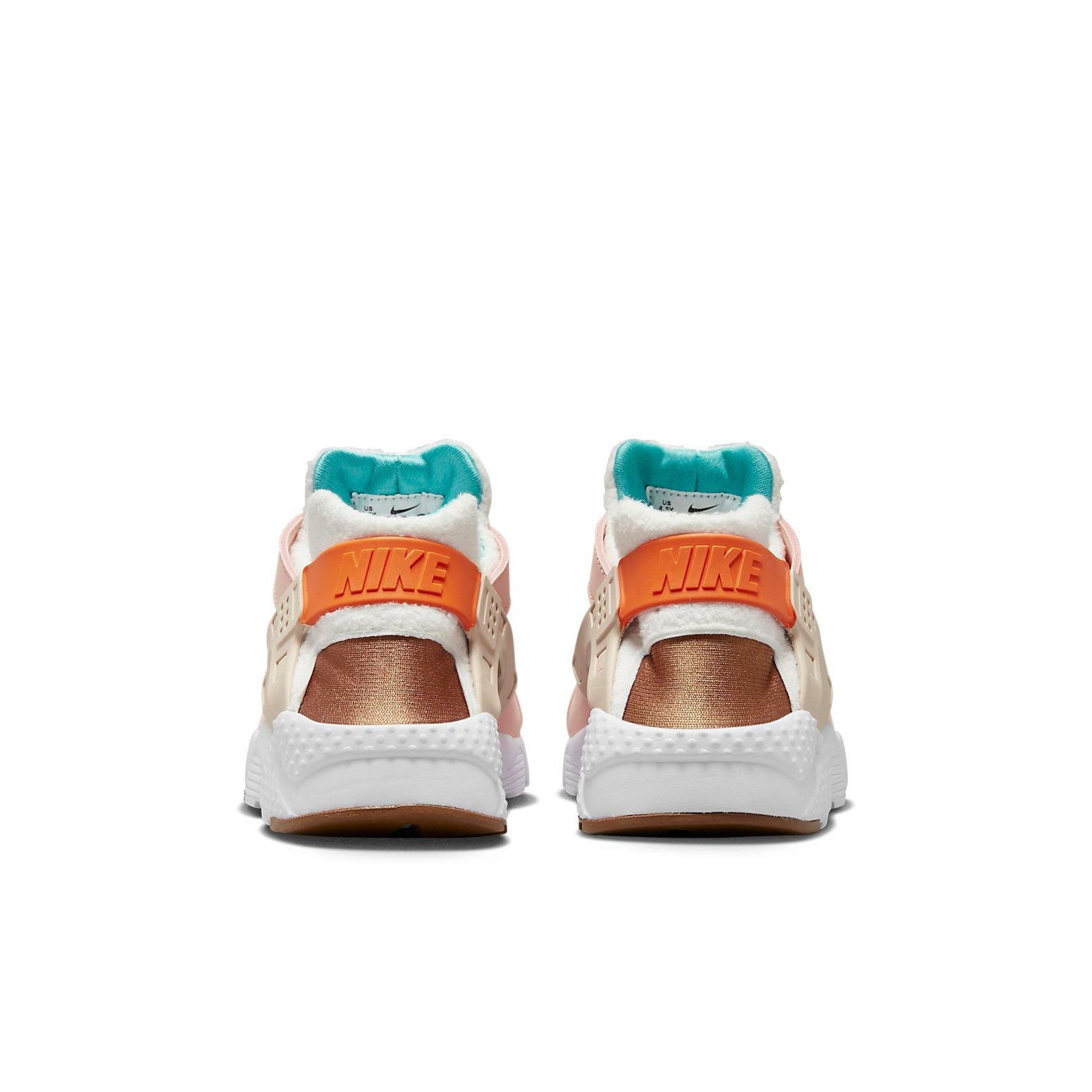 (GS) Nike Huarache Run 'Sail safety Orange' FD4632-181