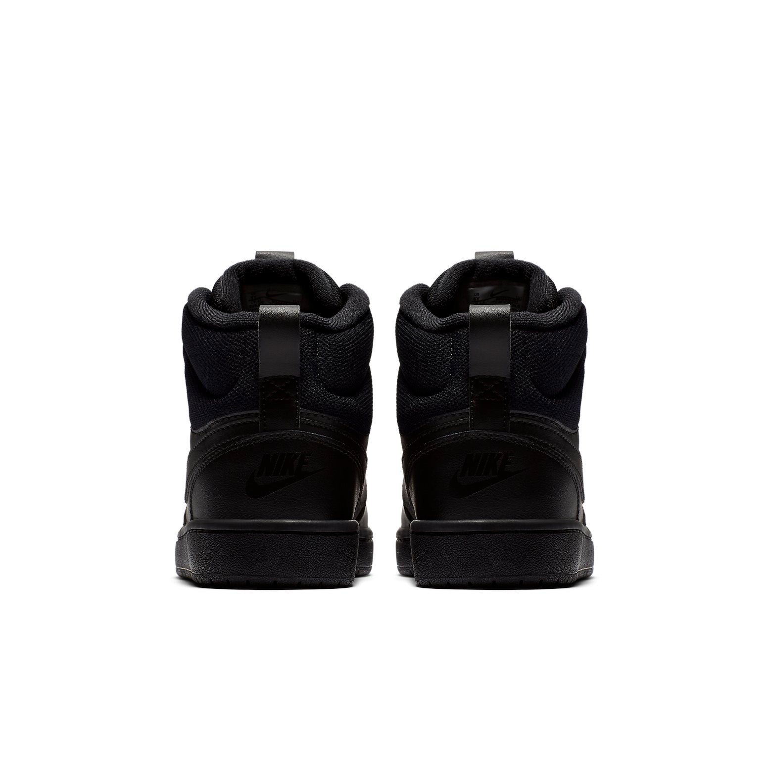 (GS) Nike Court Borough Mid 2 'Black' BQ5440-001