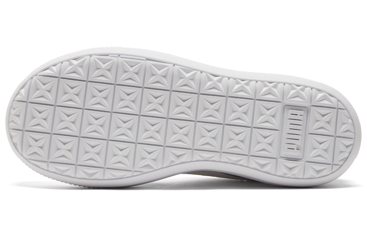 (WMNS) PUMA Suede Mayu ST Sneakers White/Blue 383273-01