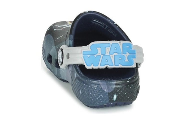 (GS) Crocs FunLab Star Wars Classic Clogs 'Black Blue' 204115-410