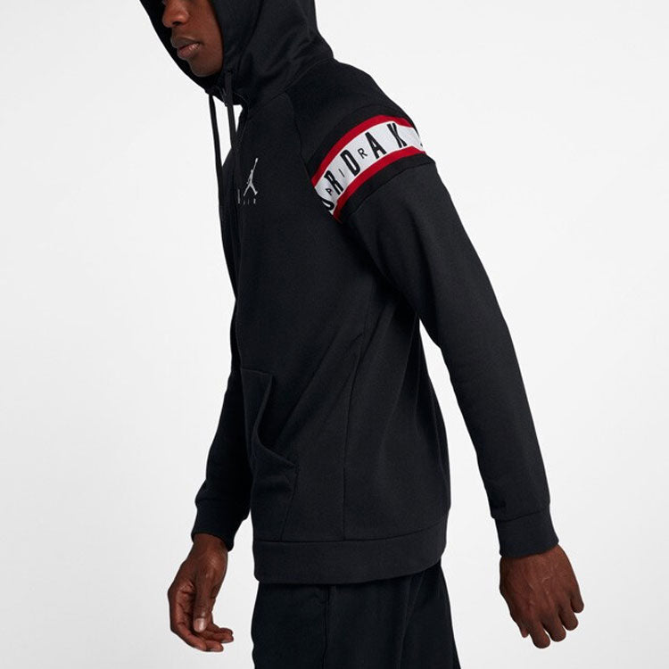 Air Jordan Sports Hooded Jacket Men Black CU2775-010