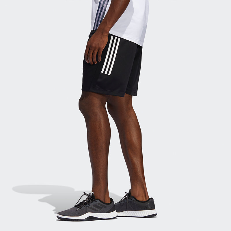 adidas 3S Kn Sho Running Gym Training Sports Shorts Japan Black FM2107
