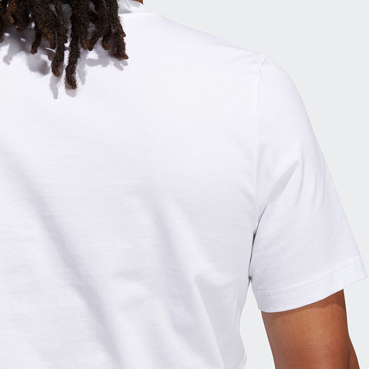 adidas Cartoon Printing Short Sleeve White GL4423