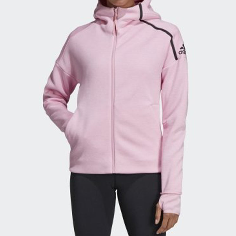 (WMNS) adidas Logo Printing Sports Windblocker Jacket Pink DT9397