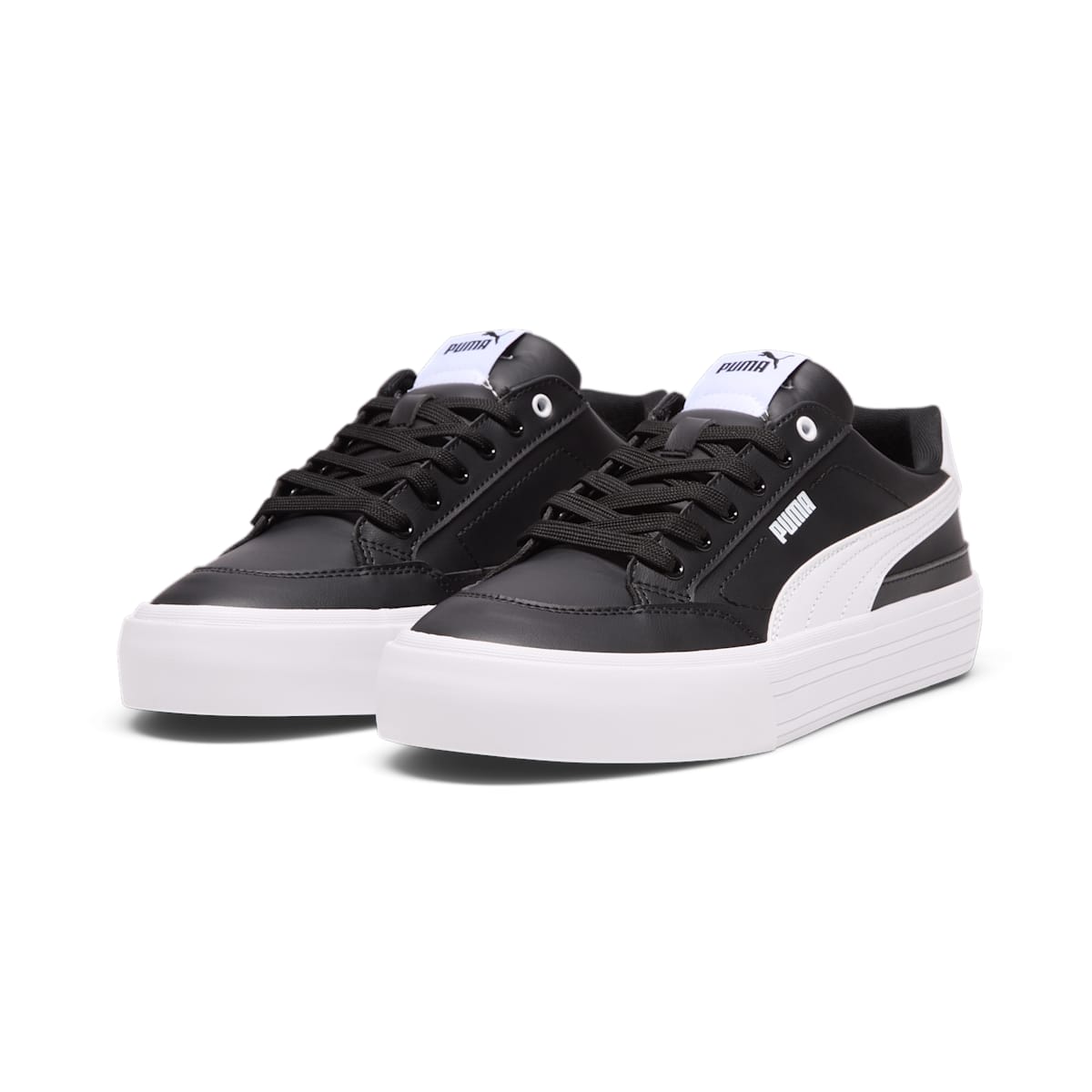 PUMA Court Classic Vulc FS SL 'Black White' 397568-02