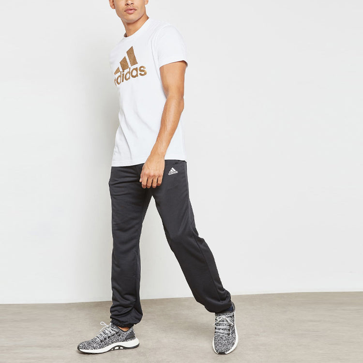 adidas Printing Sports Short Sleeve White CV4509