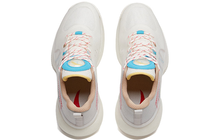 ANTA Cement Bubble Basketball Shoes 'White Multi' 112121606S-10