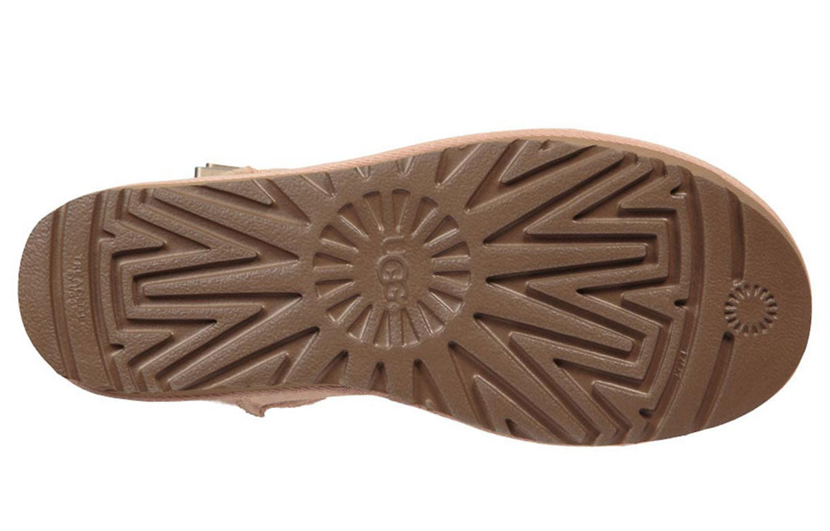 (WMNS) UGG Short Turnlock Fleece Lined 1094933-AMB